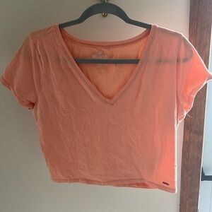 A baby tee from hollister worn a couple times